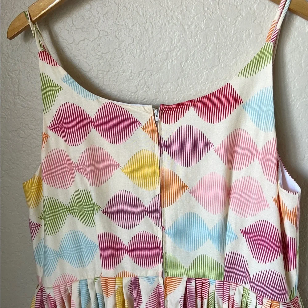 Bea & dot by mod cloth colorful a line knee length vintage style dress - Picture 6 of 10